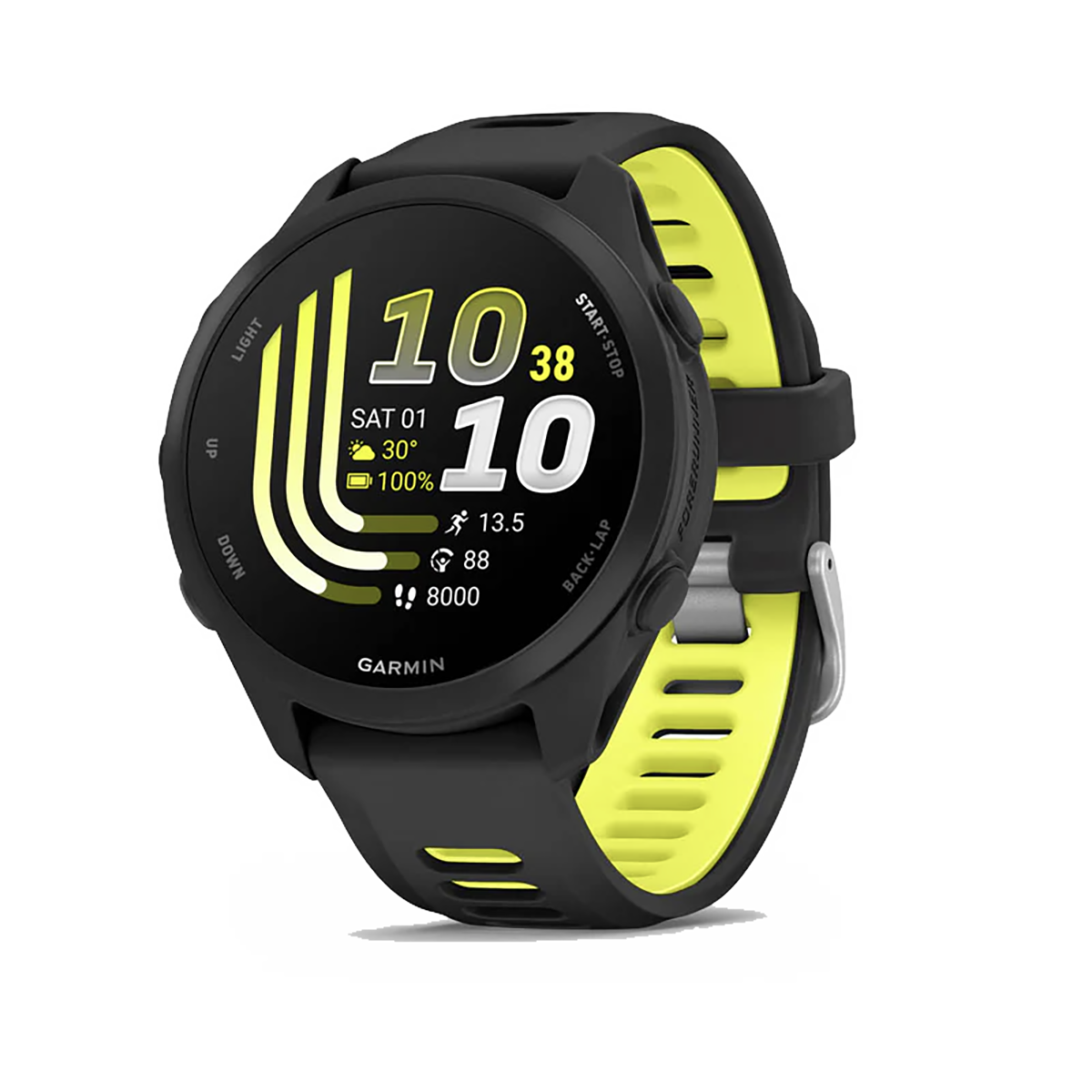 Garmin Forerunner 170 — Whitestone - Cloud Blue — Size One Size — Alternate View 9