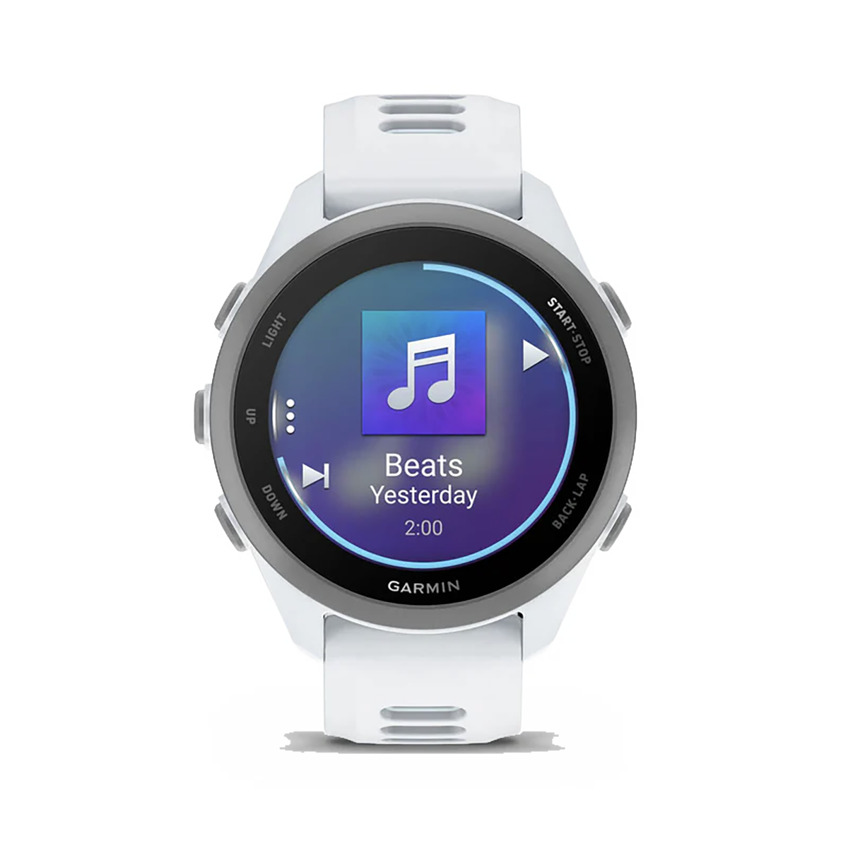 Garmin Forerunner 170 Music — Red Pink - Mango — Size One Size — Side View
