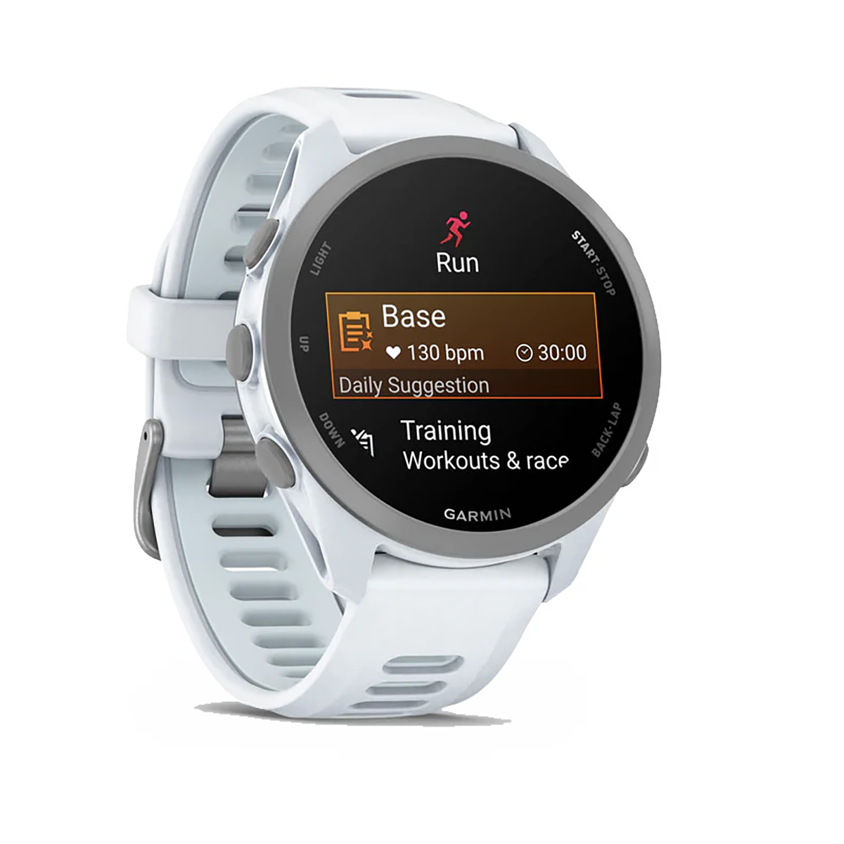 Garmin Forerunner 170 Music — Red Pink - Mango — Size One Size — Back View