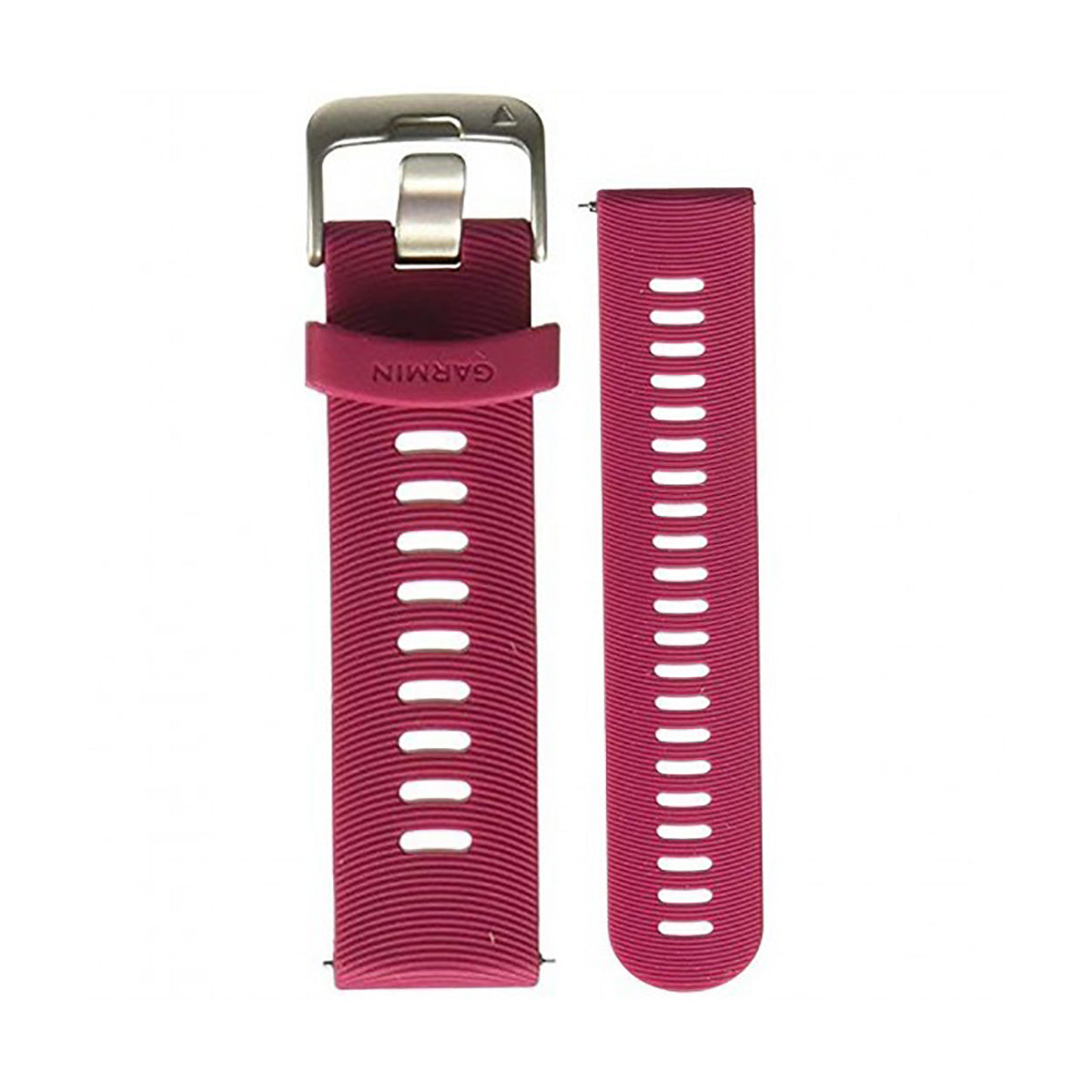 Garmin Quick Release Silicone Band — Azure — Back View