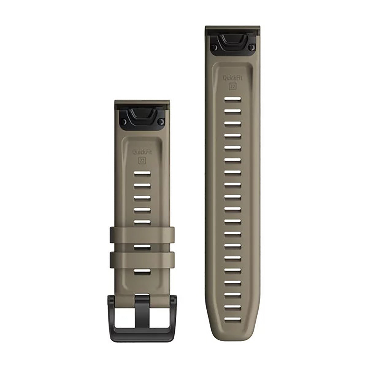 Garmin 22mm QuickFit Silicone Band — Coyote Tan — Size Regular — Alternate View 10