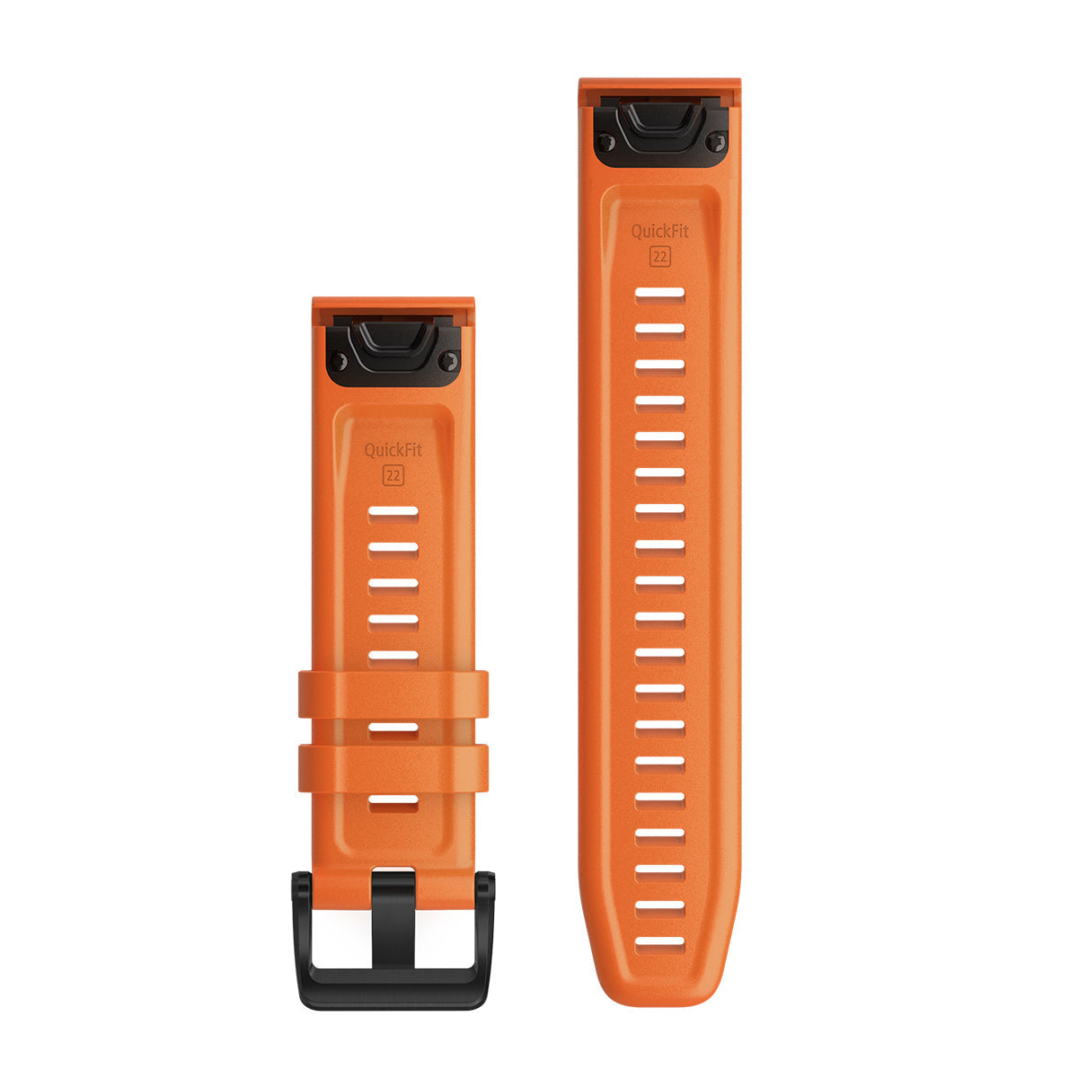 Garmin 22mm QuickFit Silicone Band — Coyote Tan — Size Regular — Alternate View 12