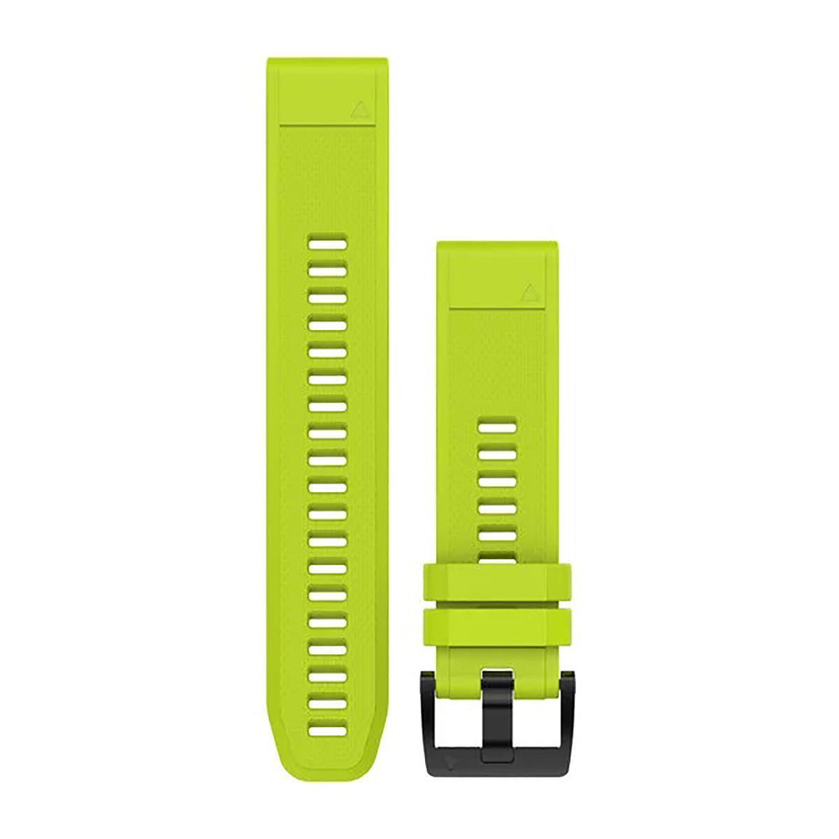 Garmin 22mm QuickFit Silicone Band — Coyote Tan — Size Regular — Front View