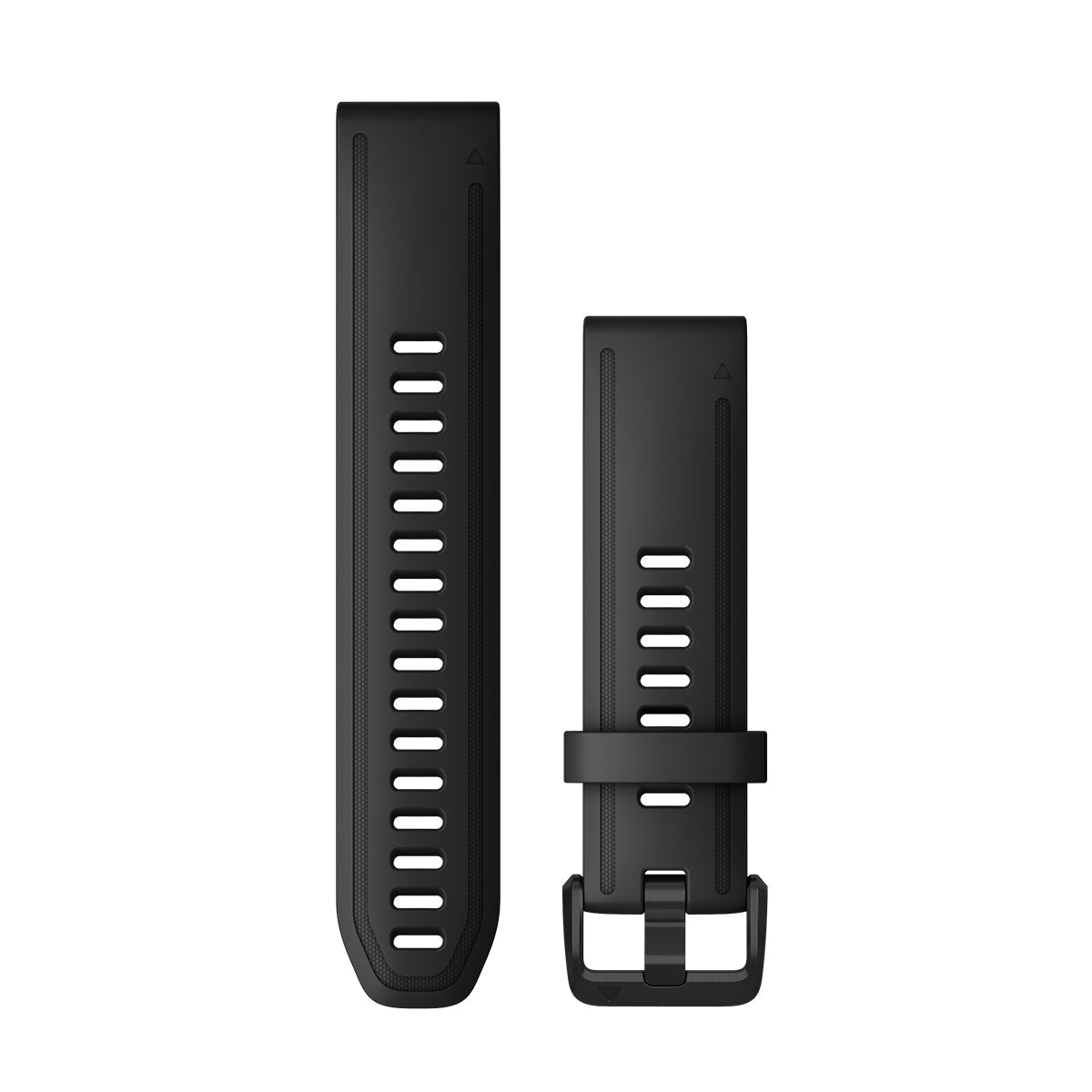Garmin 20mm QuickFit Silicone Band — Cerise — Size Regular — Front View