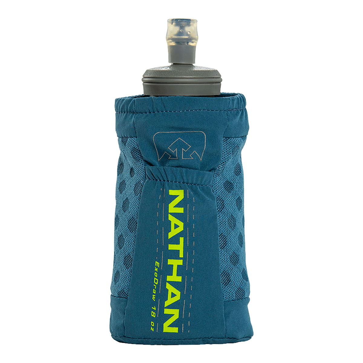 Nathan ExoDraw 2 18oz — Black - Sailor Blue — Size 18oz — Top View