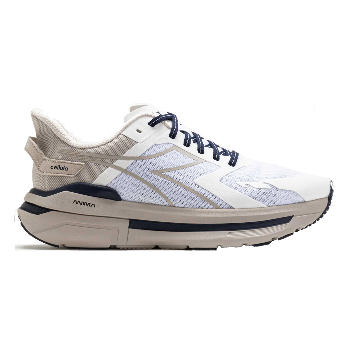 Diadora Cellula — Black - Whisper White — Size D — Width 8 — Lifestyle View