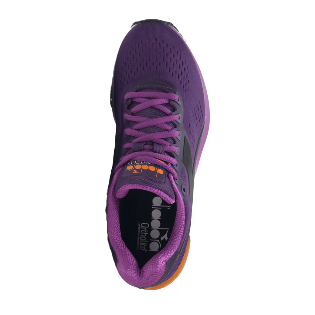 Diadora Mythos Blushield 5 — Majesty - Hyacinth Violet — Size B — Width 6.5 — Side View