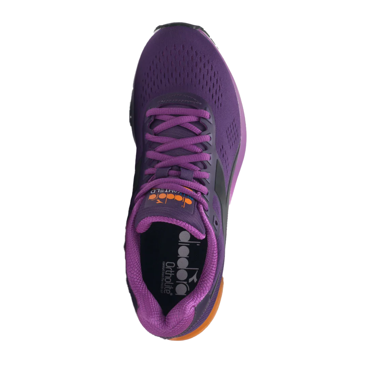 Diadora Mythos Blushield 5 — Majesty - Hyacinth Violet — Size B — Width 6.5 — Side View