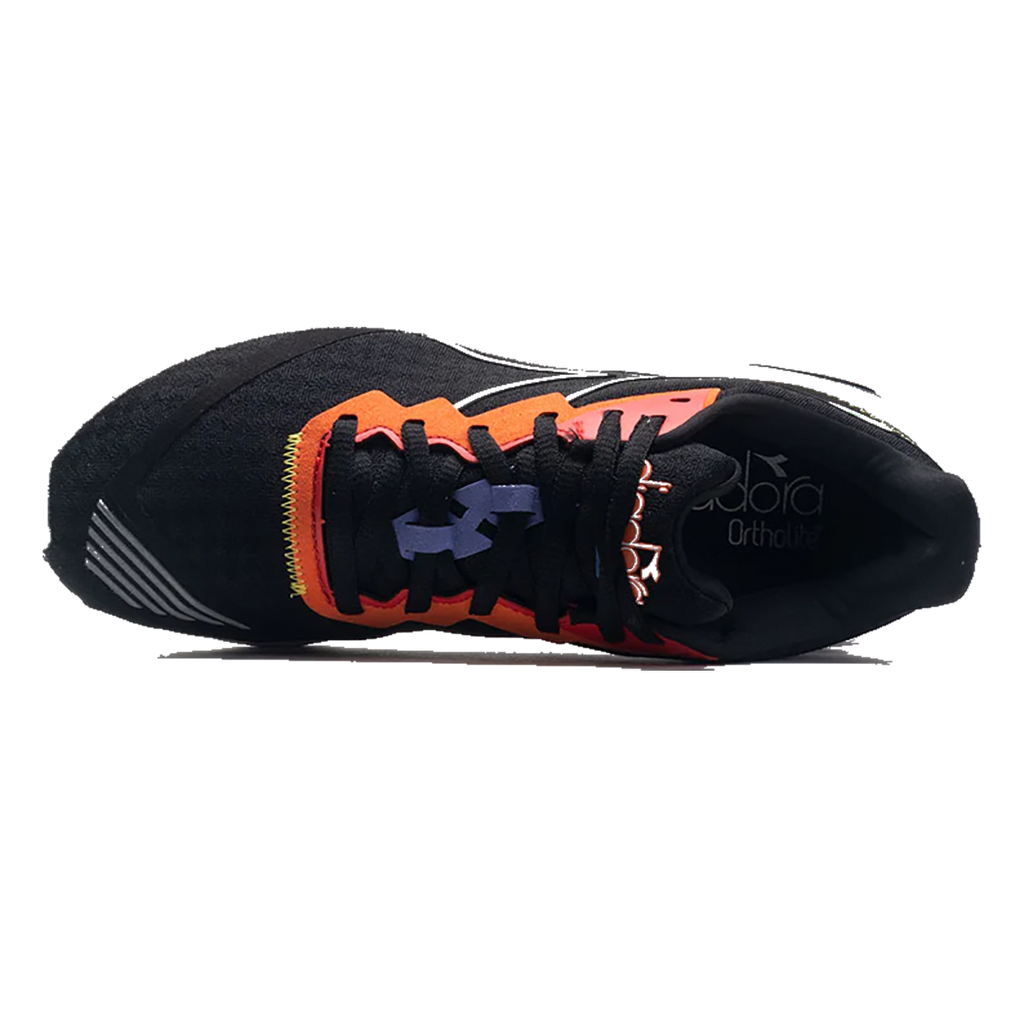 Diadora Mythos Blushield Volo 2 — Fiery Red - White - Vermillion — Size Y — Width 1.5 — Detail View
