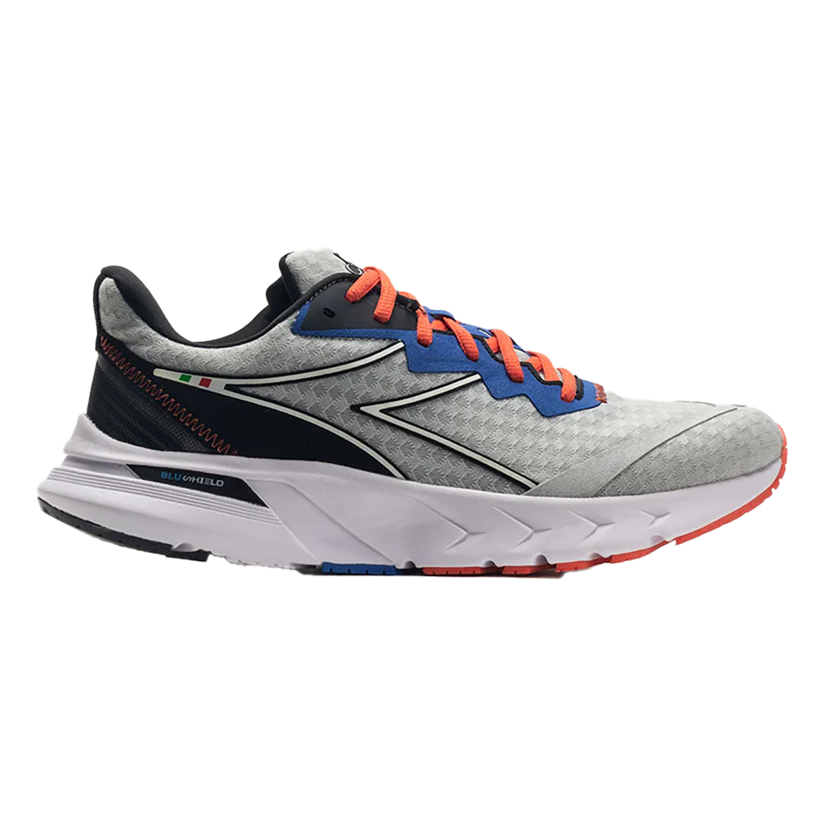 Diadora Mythos Blushield Volo 2 — Black - White - Orange — Size D — Width 11 — Alternate View 10