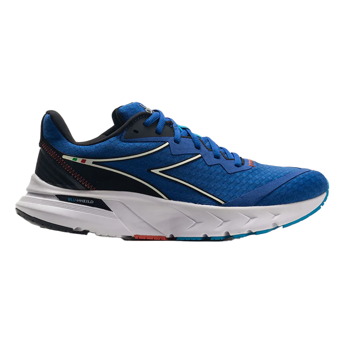 Diadora Mythos Blushield Volo 2 — Black - White - Orange — Size D — Width 11 — Alternate View 14