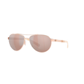 Costa Fernandina — Shiny Rose Gold - Copper Silver — Size Small — Front View
