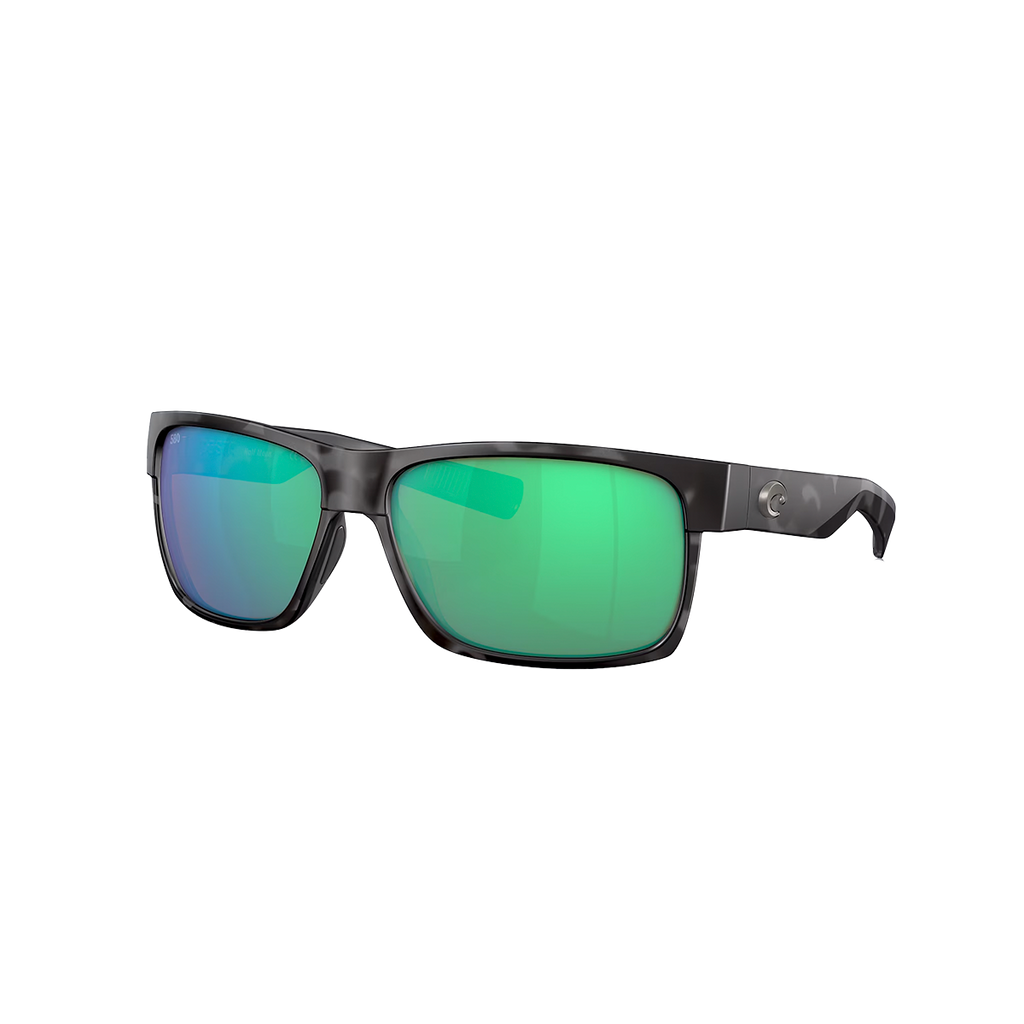 Costa Half moon — Tiger Shark - Green — Size Medium — Top View