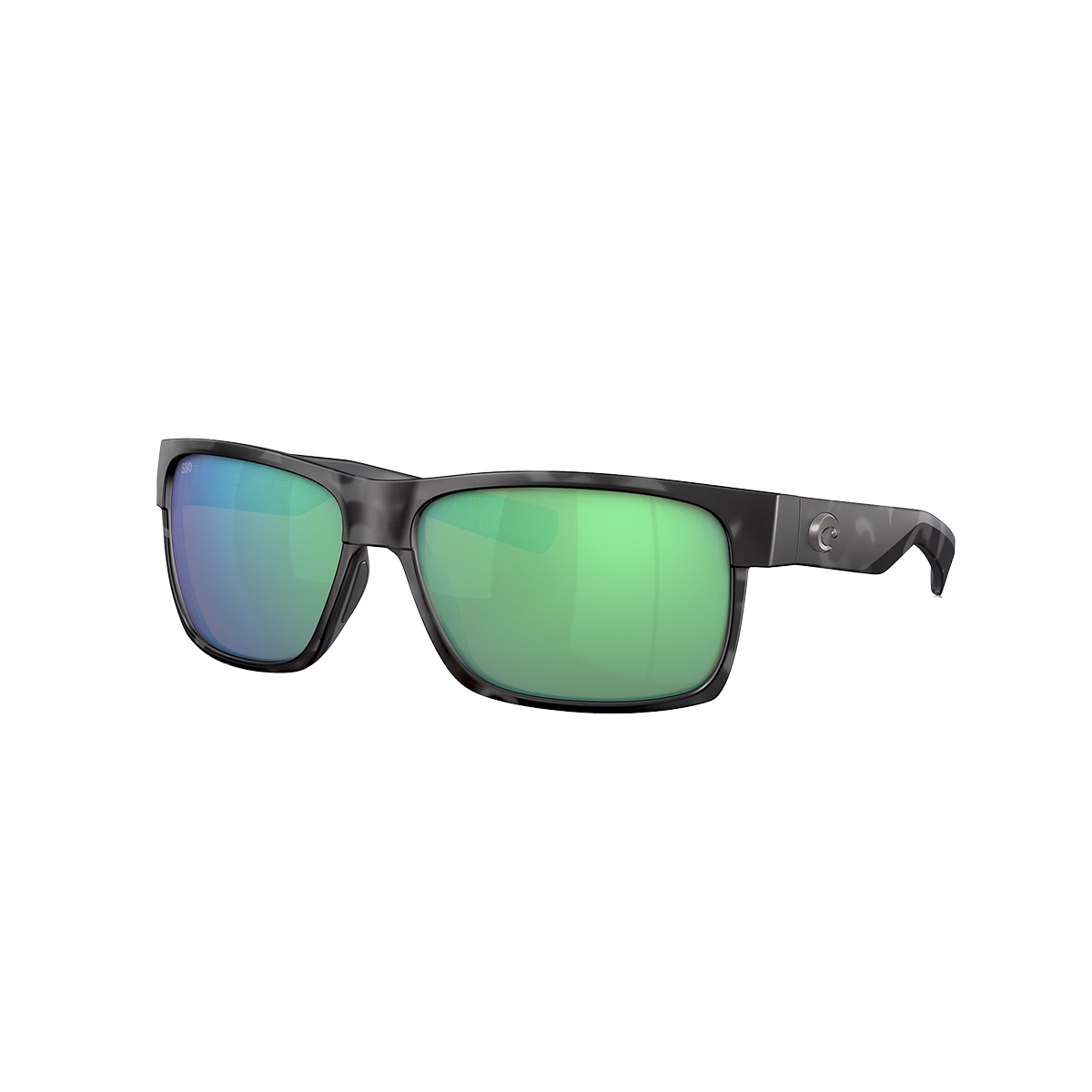 Costa Half moon — Tiger Shark - Green — Size Medium — Top View