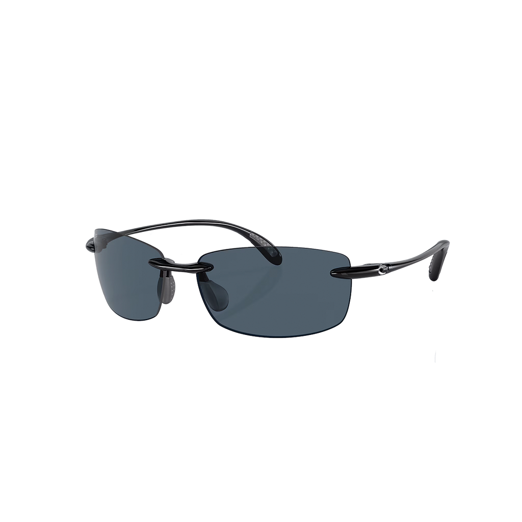 Costa Ballast — Shiny Black - Grey — Size Medium — Front View