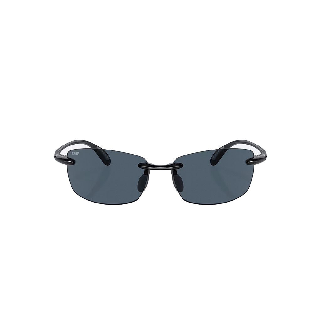 Costa Ballast — Shiny Black - Grey — Size Medium — Side View