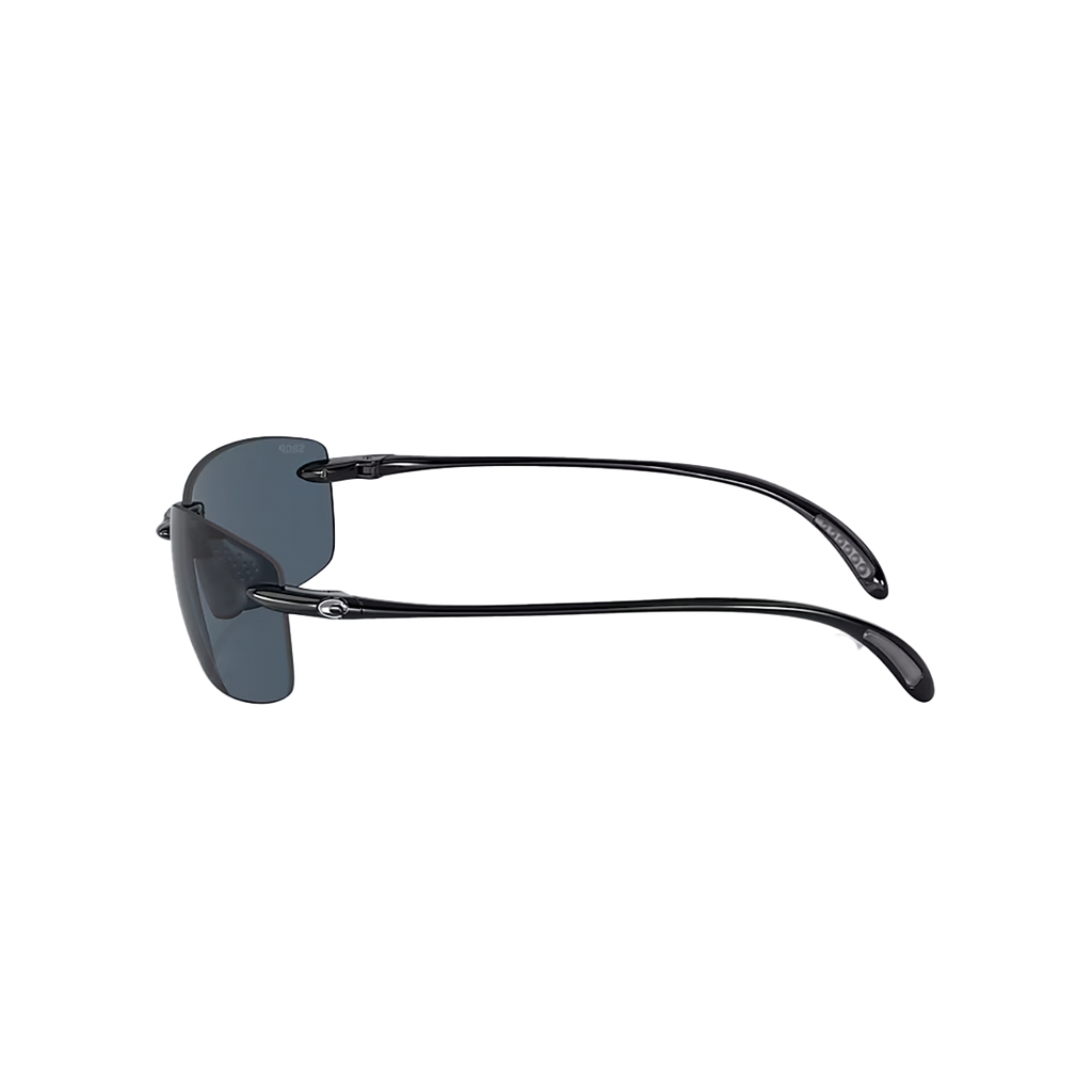Costa Ballast — Shiny Black - Grey — Size Medium — Back View