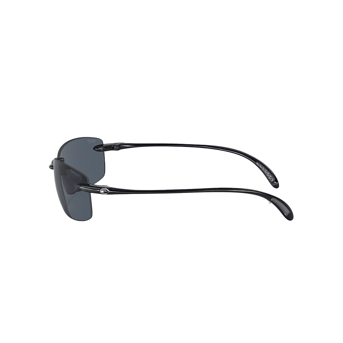 Costa Ballast — Shiny Black - Grey — Size Medium — Back View