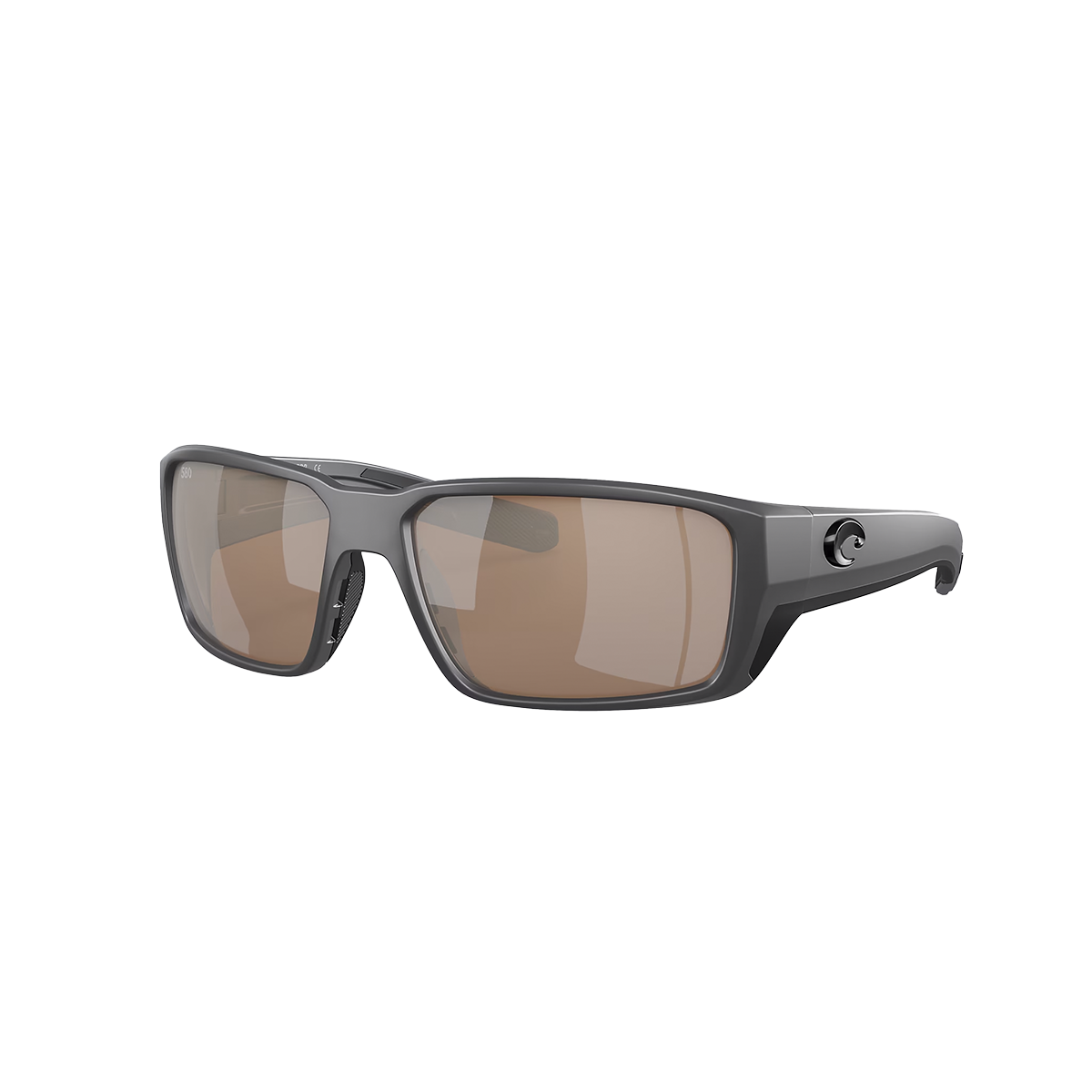 Costa Fantail Pro — Matte Black - Green — Size Large — Top View