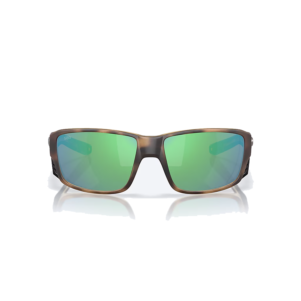 Costa Tuna Alley — Tortoise - Green — Size Large — Side View