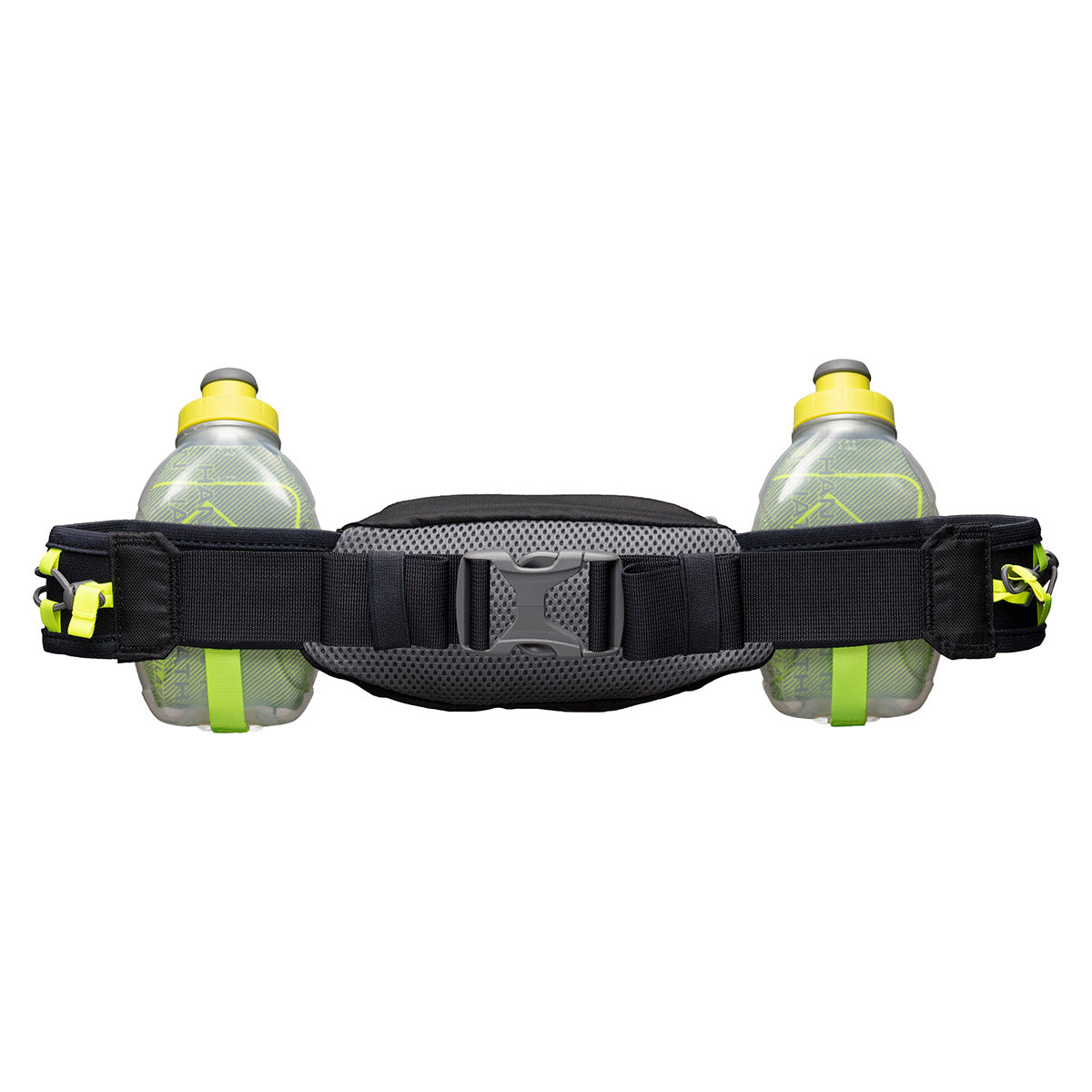 Nathan Trail Mix Plus 2 Insulated Hydration Belt — Black - High Risk Red - Steel Grey — Size One Size — Side View