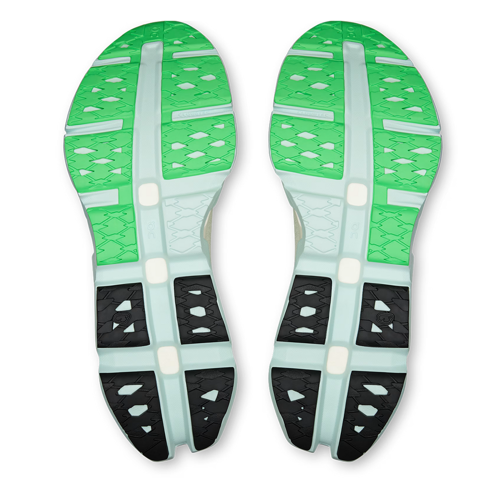 ON Cloudmonster 3 Hyper LS — Limelight - Bloom — Size D — Width 4.5 M / 6 W — Top View