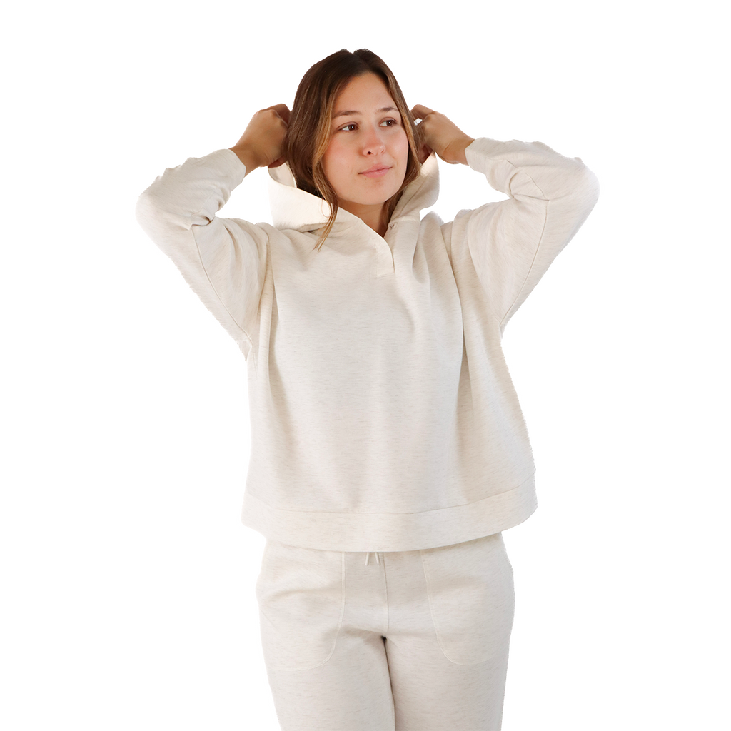 F2R Softlite Pull Over W Hoodie — Black — Size XSmall — Detail View