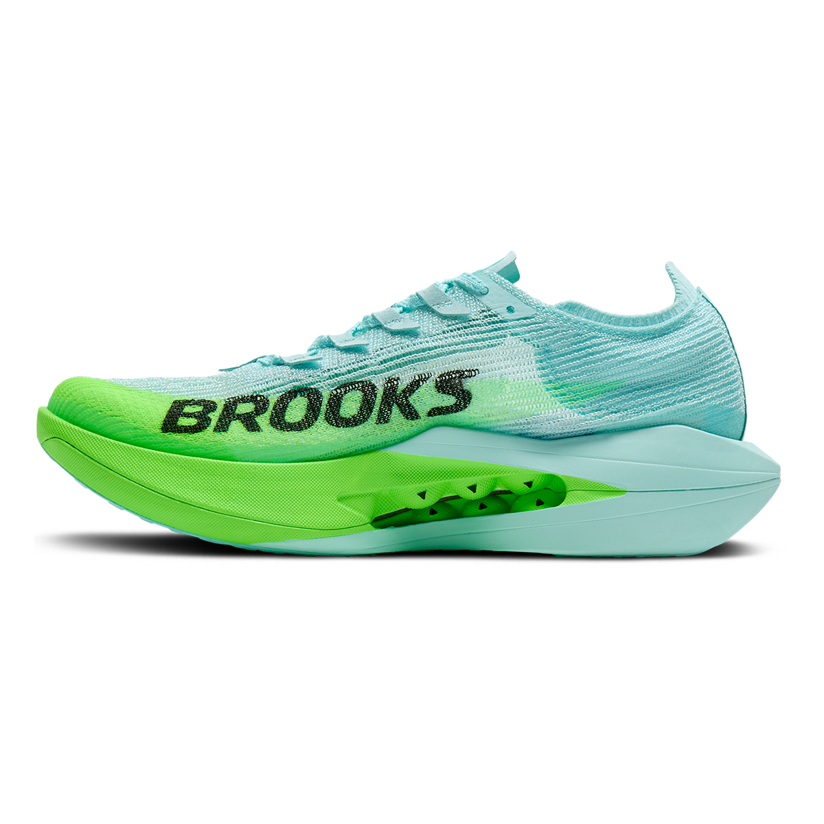 Brooks Hyperion Elite 5 — Pink Clay - Atomizer Blue — Size D — Width 5 M / 6.5 W — Lifestyle View