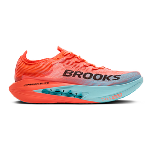 Brooks Hyperion Elite 5 — Pink Clay - Atomizer Blue — Size D — Width 5 M / 6.5 W — Front View