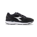 Diadora Mythos Blushield Fly Hip — Black - Black - White — Size D — Width 8 — Front View