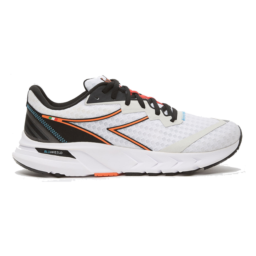 Diadora Mythos Blushield Volo 2 — Black - White - Orange — Size D — Width 11 — Alternate View 18