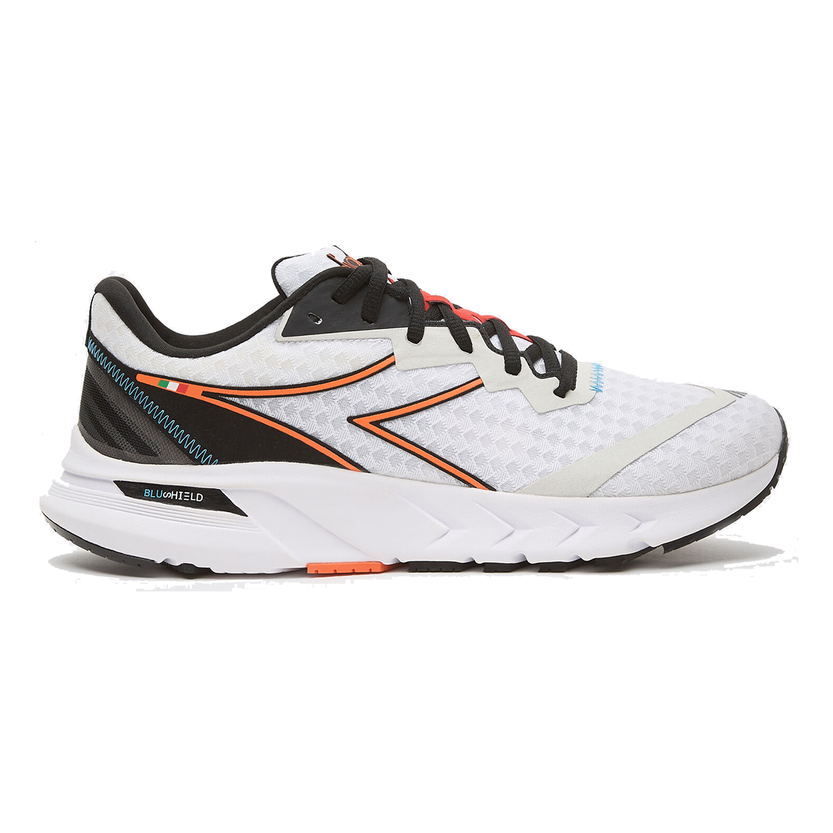 Diadora Mythos Blushield Volo 2 — Black - White - Orange — Size D — Width 11 — Alternate View 18
