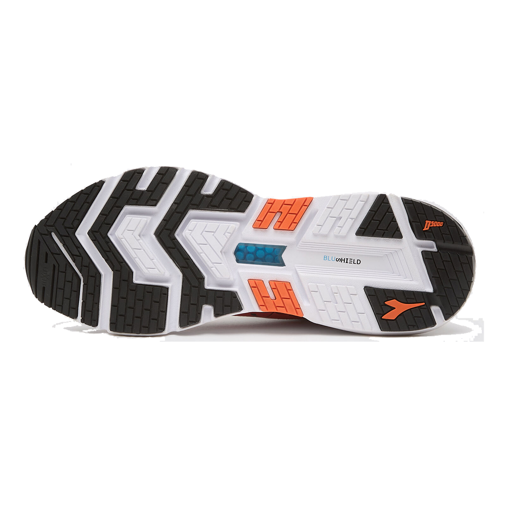 Diadora Mythos Blushield Volo 2 — Black - White - Orange — Size D — Width 11 — Alternate View 20
