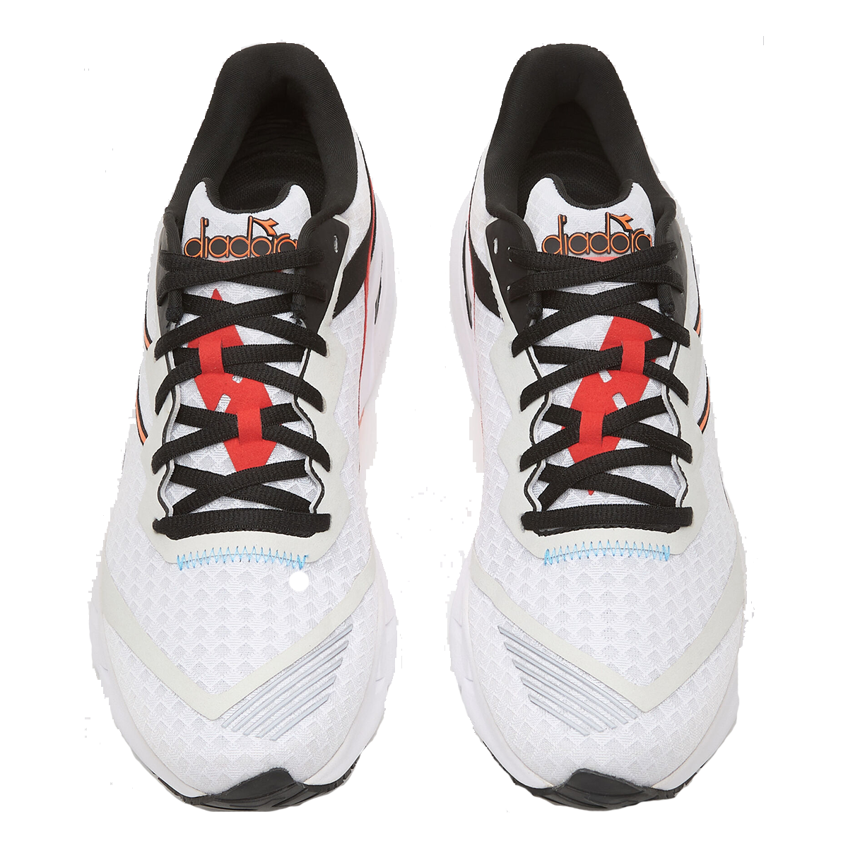 Diadora Mythos Blushield Volo 2 — Black - White - Orange — Size D — Width 11 — Alternate View 19