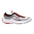 Diadora Equipe Corsa 2 — White - Black - Fiery Red — Size D — Width 6 — Front View
