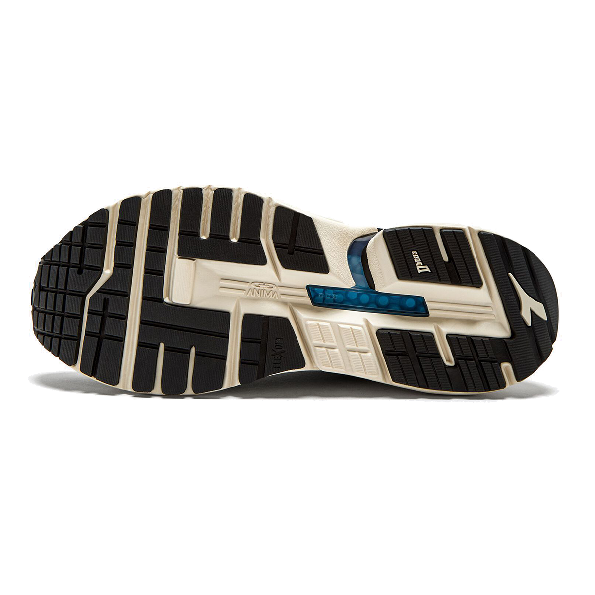 Diadora Mythos Blushield Vigore 2 — Steel Gray - Black — Size D — Width 10 — Lifestyle View