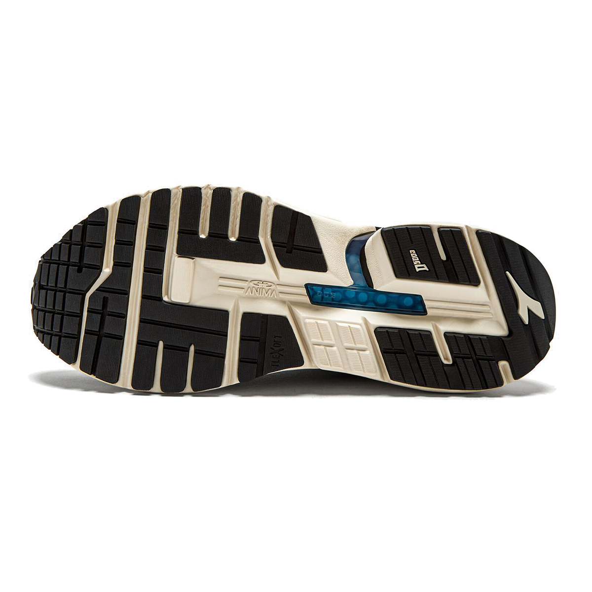 Diadora Mythos Blushield Vigore 2 — Black - White - Pink Fluo — Size B — Width 10 — Lifestyle View