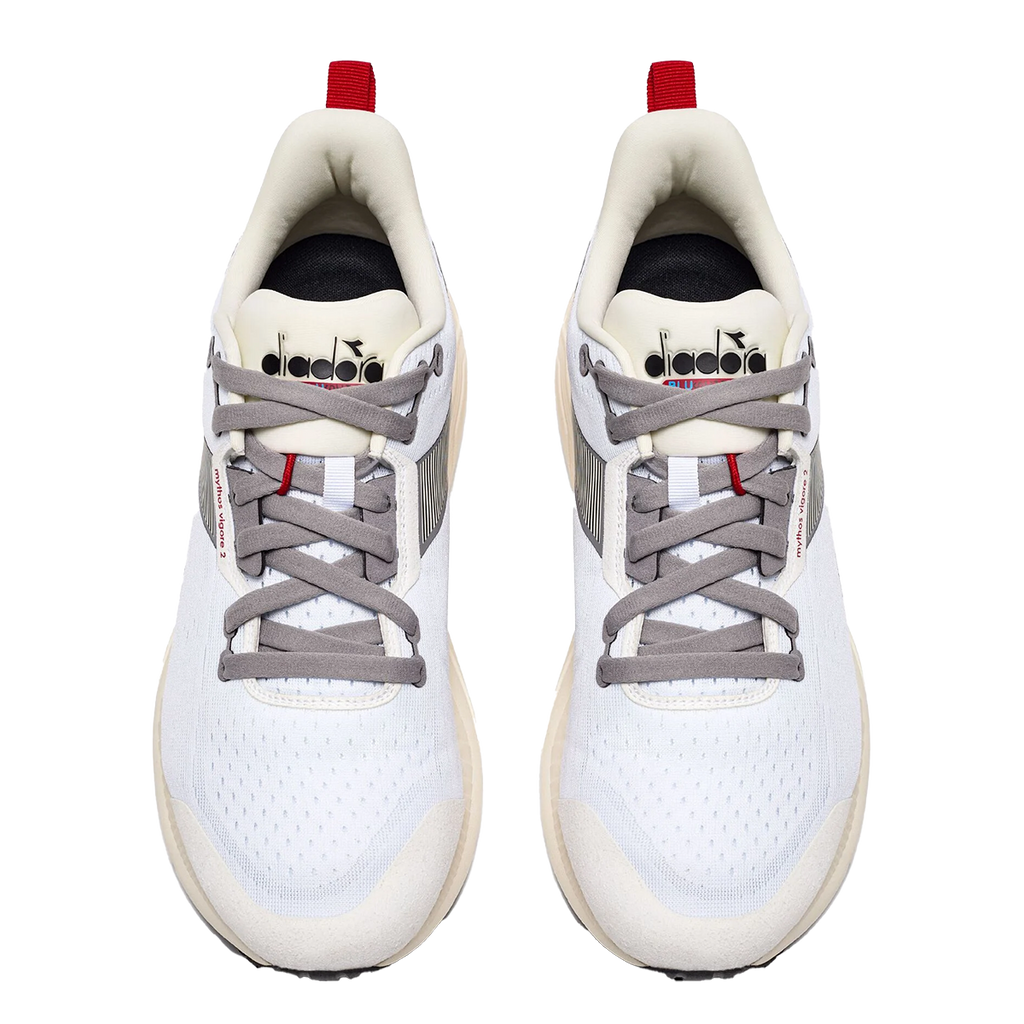 Diadora Mythos Blushield Vigore 2 — Steel Gray - Black — Size D — Width 10 — Alternate View 14