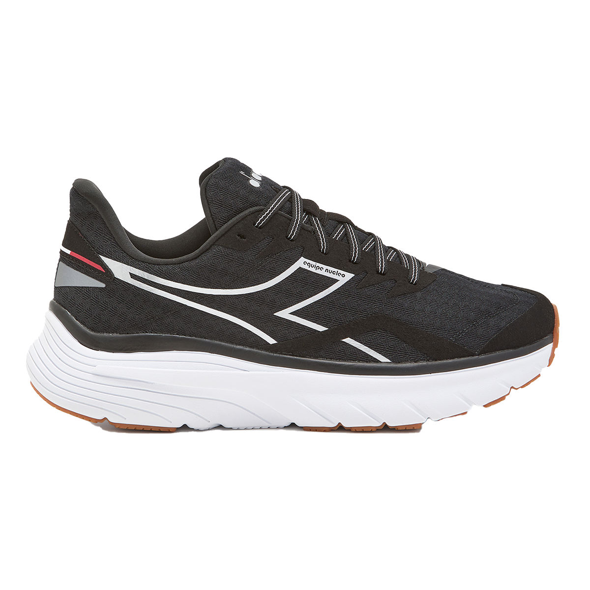 Diadora Equipe Nucleo — Slvr DD - Steel Gry - Caribbe — Size D — Width 10 — Top View