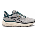 Diadora Equipe Nucleo — Silver - Black - Mediterra — Size D — Width 8.5 — Front View