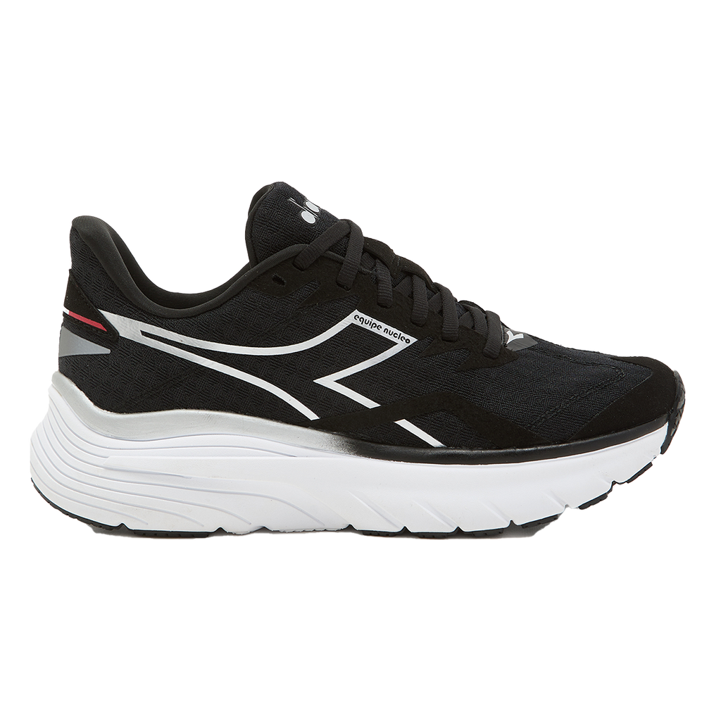 Diadora Equipe Nucleo — Black - Silver - White — Size B — Width 10 — Alternate View 28