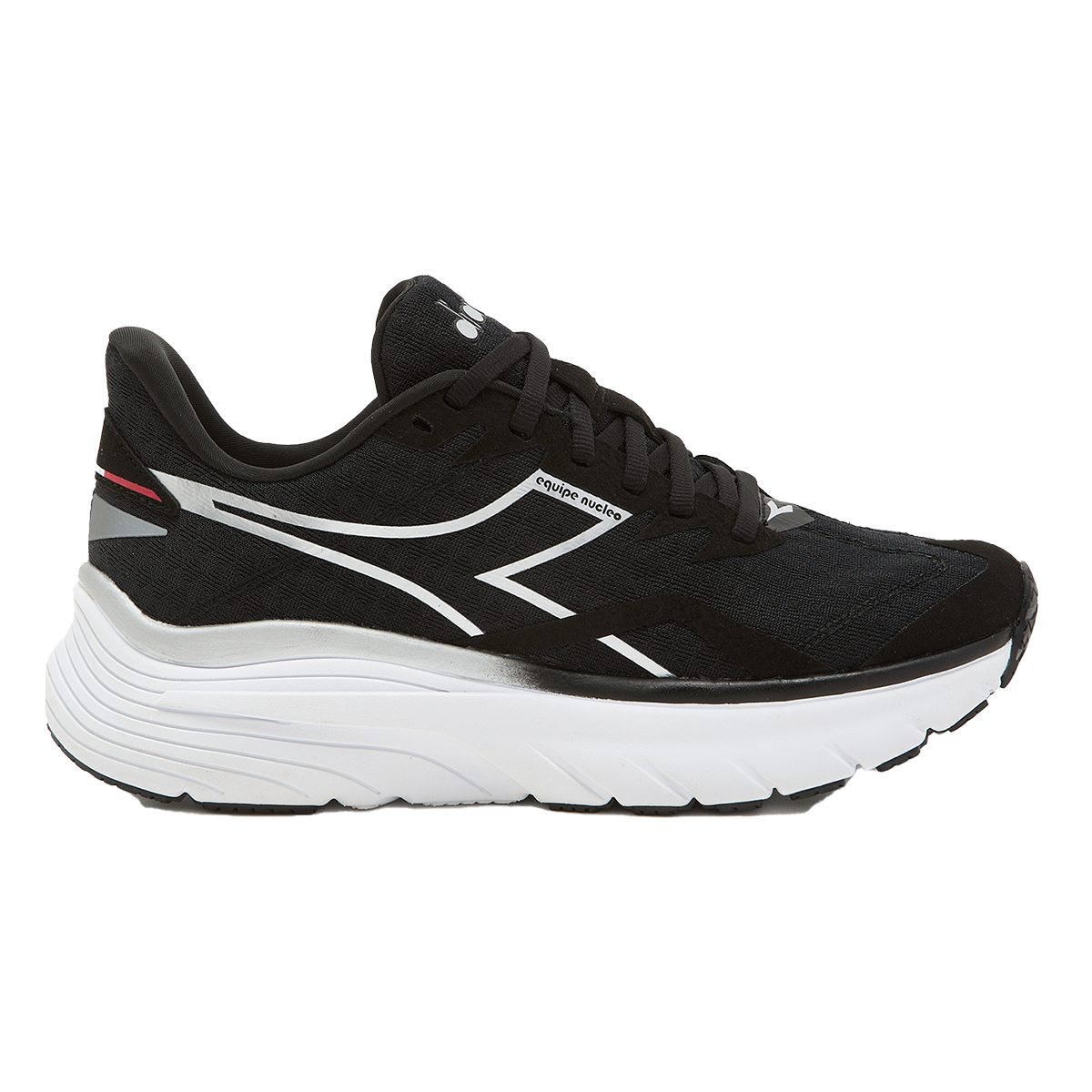 Diadora Equipe Nucleo — Black - Silver - White — Size B — Width 10 — Alternate View 28