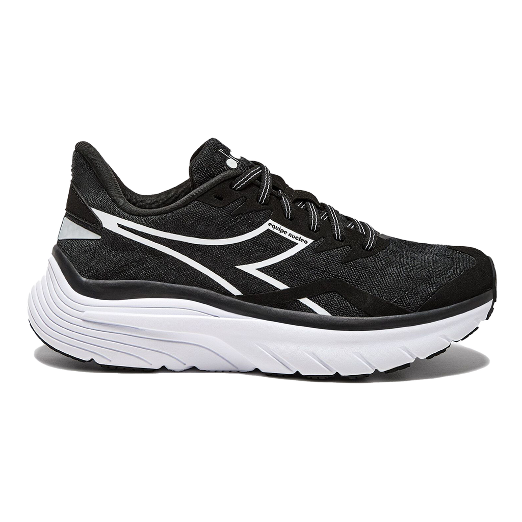 Diadora Equipe Nucleo — Black - Silver - White — Size B — Width 10 — Alternate View 25