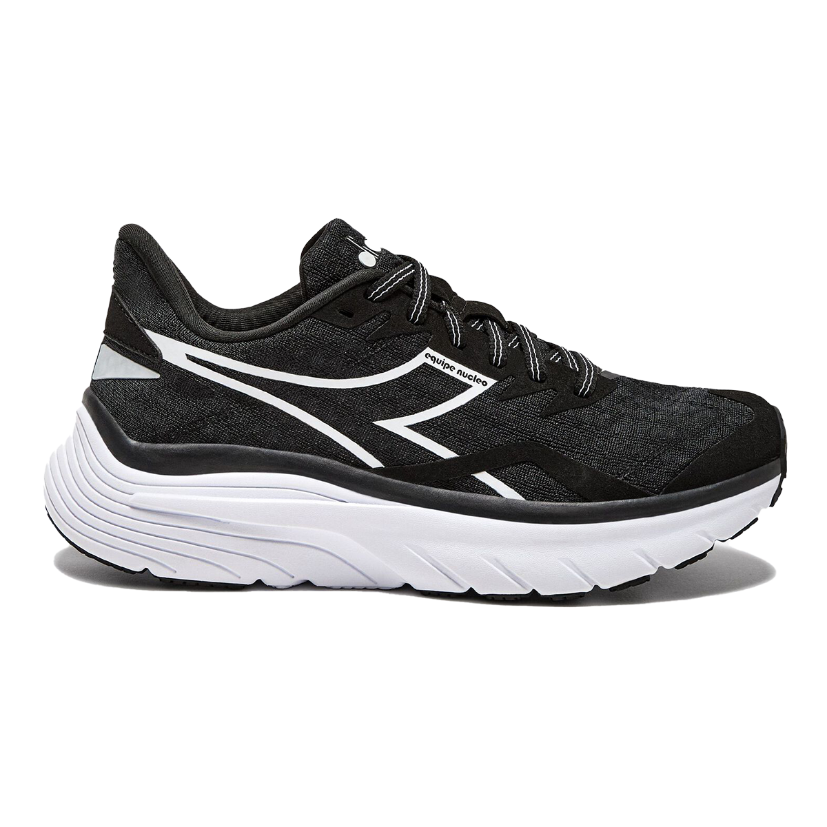 Diadora Equipe Nucleo — Black - Silver - White — Size B — Width 10 — Alternate View 25