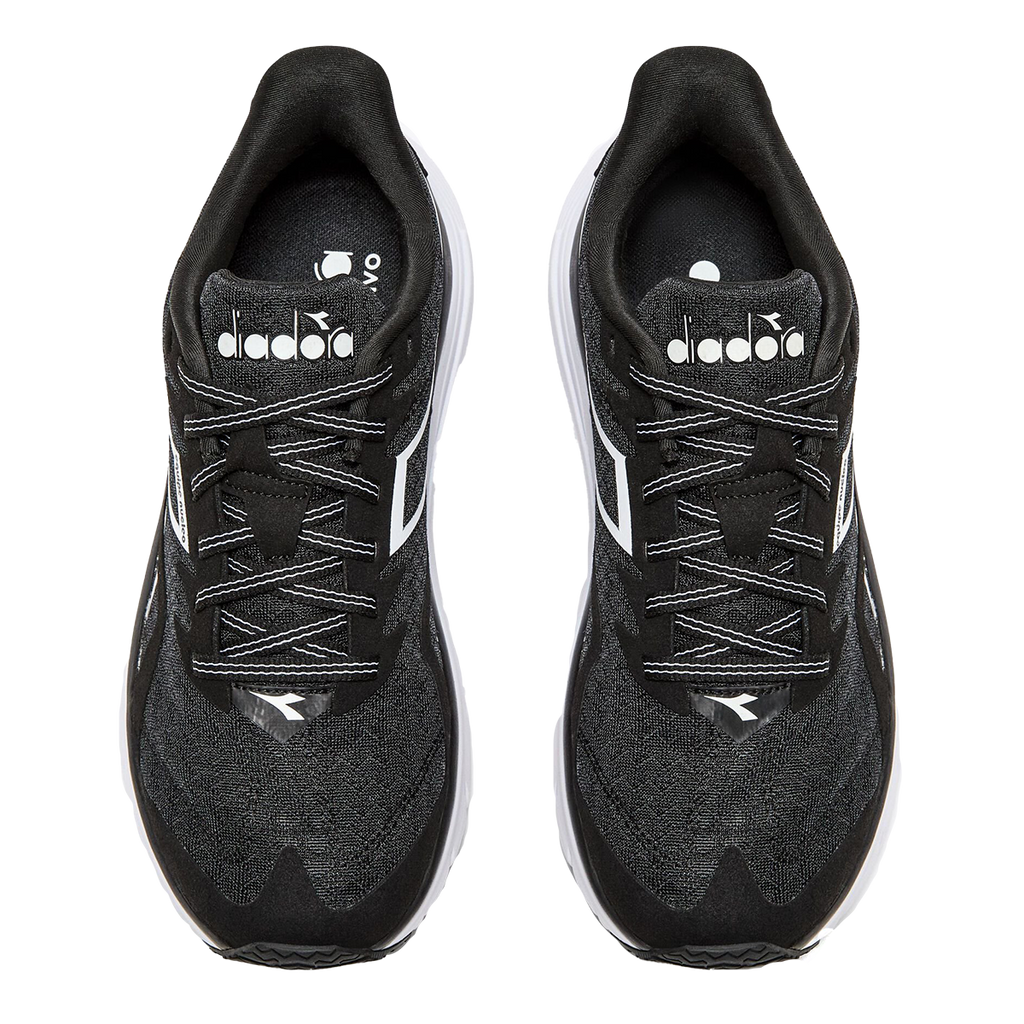 Diadora Equipe Nucleo — Black - Silver - White — Size B — Width 10 — Alternate View 26