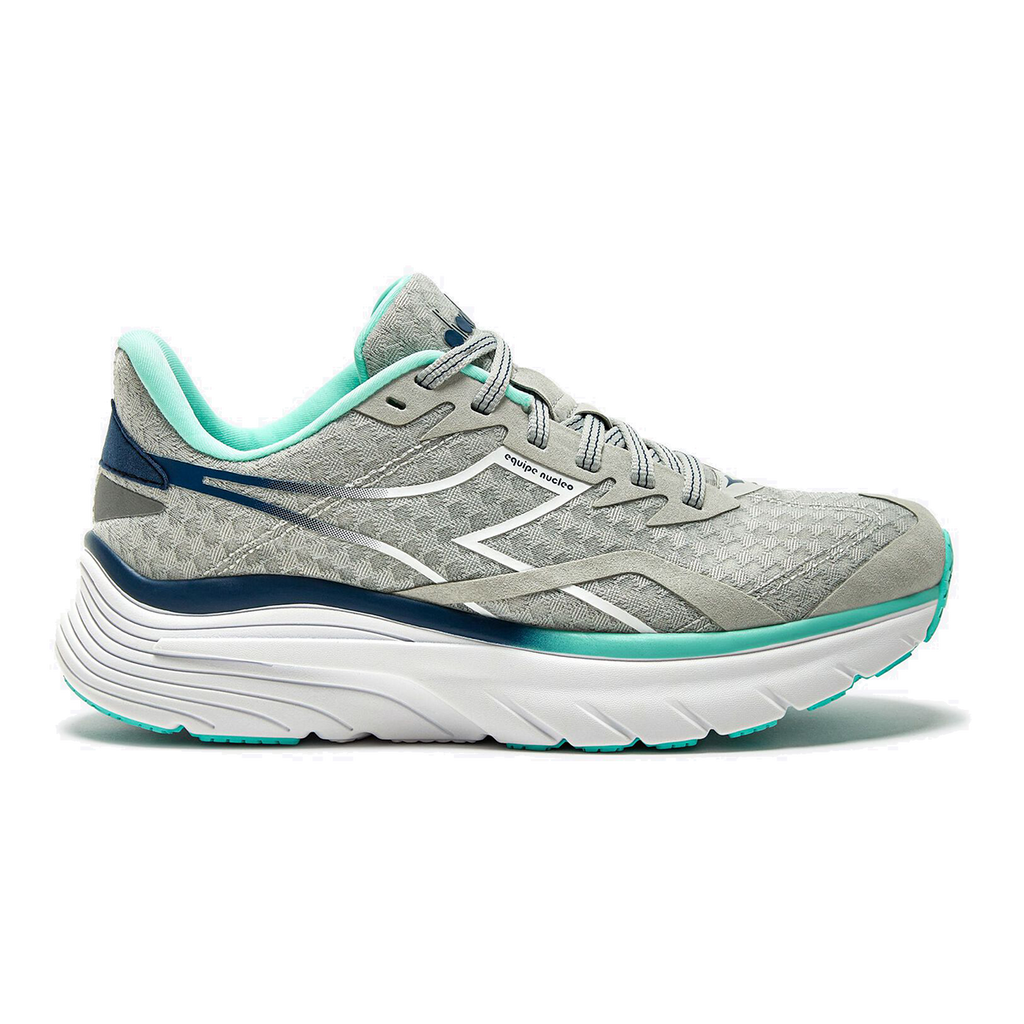 Diadora Equipe Nucleo — Black - Silver - White — Size B — Width 10 — Alternate View 34