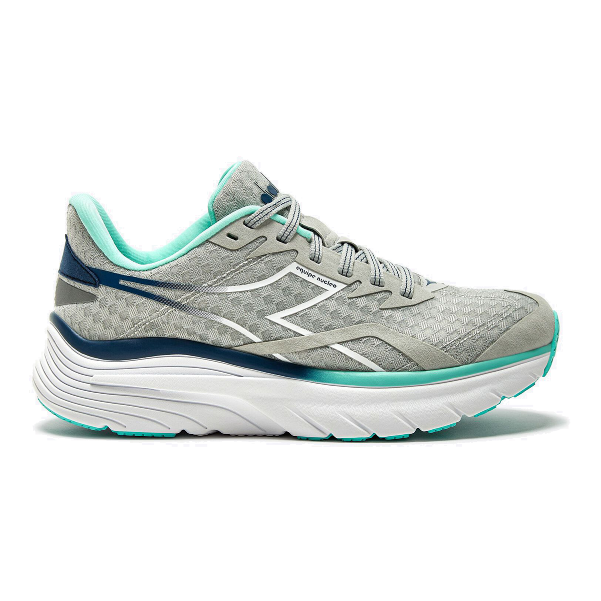 Diadora Equipe Nucleo — Black - Silver - White — Size B — Width 10 — Alternate View 34