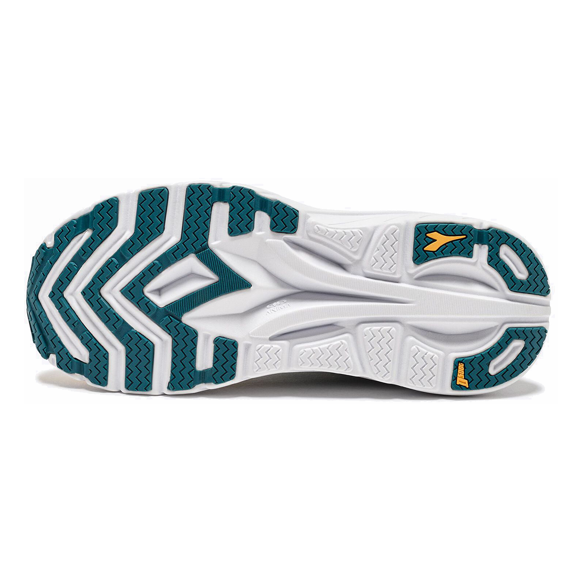 Diadora Equipe Nucleo — Black - Silver - White — Size B — Width 10 — Back View