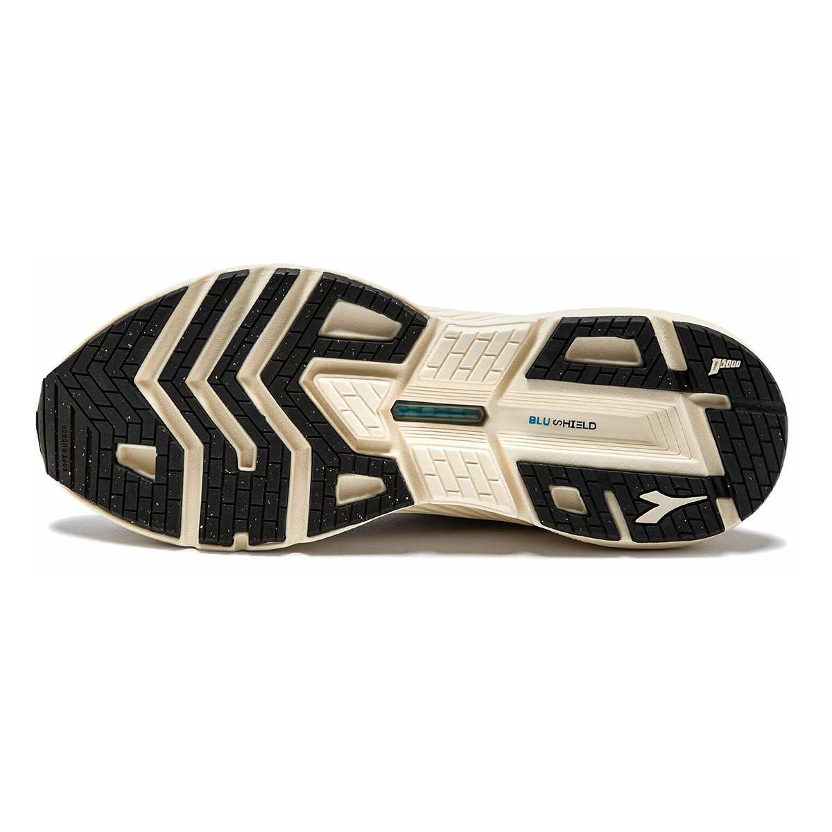 Diadora Mythos Blushield Volo 4 W 2030 — Silver - Whisper White - Black — Size B — Width 10.5 — Back View