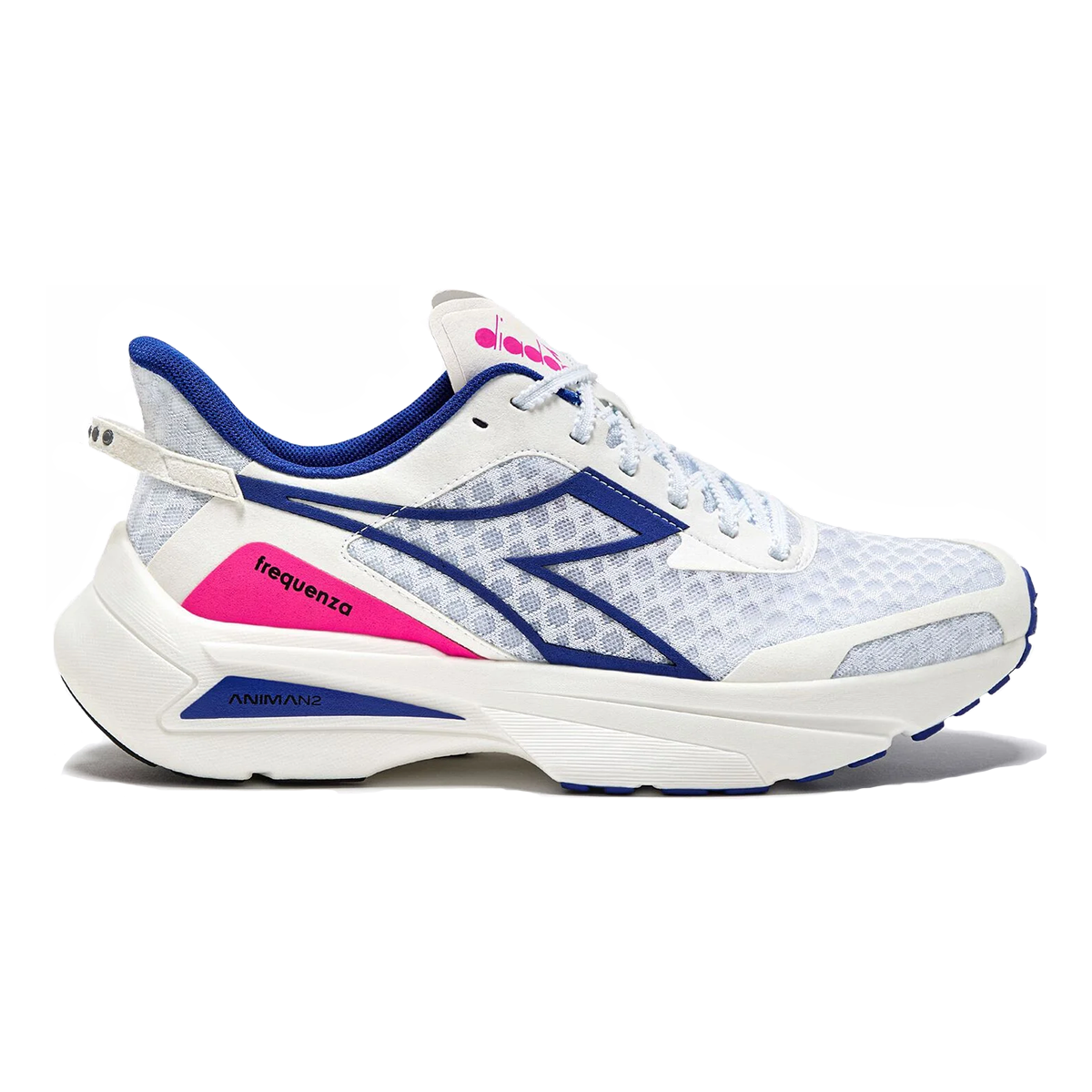 Diadora Frequenza — Kumquat - Meditterranea — Size D — Width 8.5 — Front View